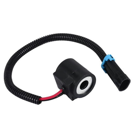 Engine Solenoid Valve 6309311 Coil /Connector for Bobcat Loaders, 12V DC 6671025Black