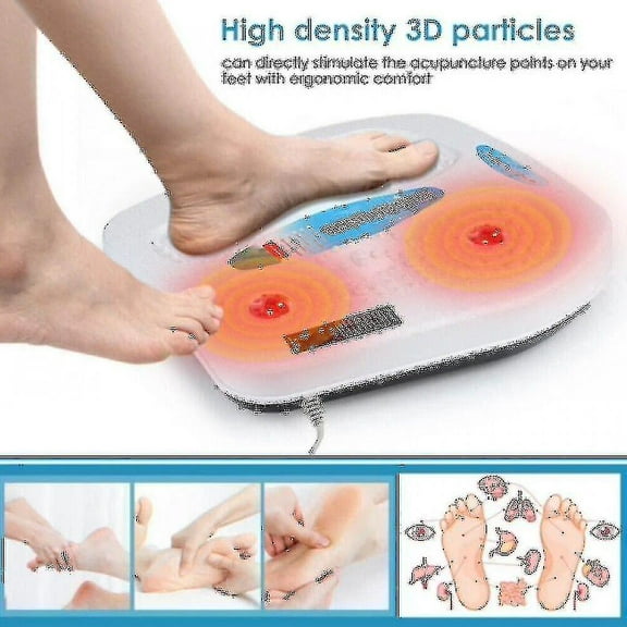 Foot Leg Vibration Blood Circulation Booster Feet Massager With Heated 9 Modes