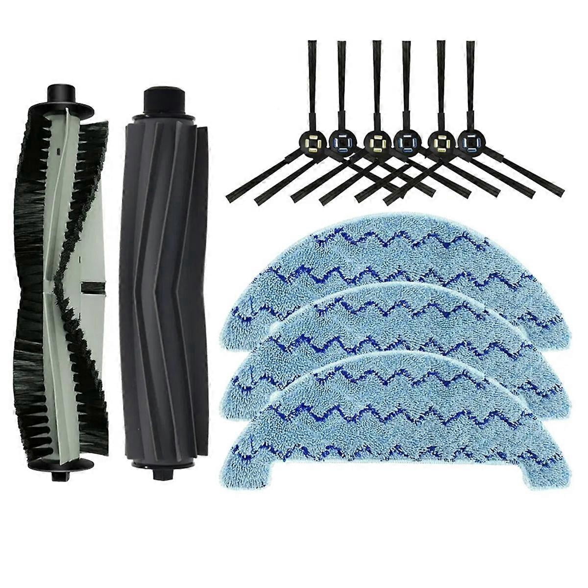 RAIN For ZACO A10 Robot Vacuum Main Brush Side Brush Mop Cloths Rag ...
