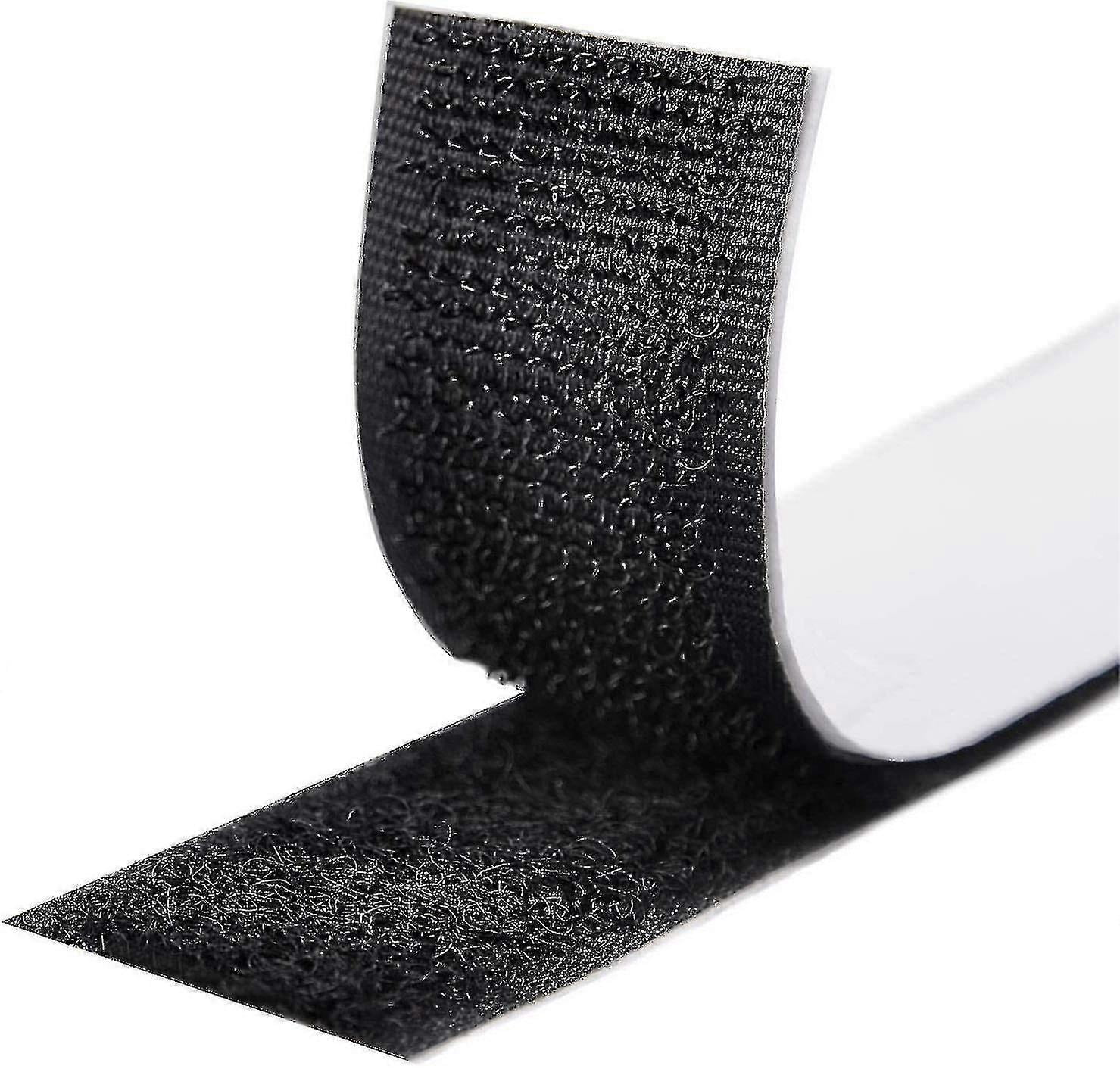 RAIN Heavy Duty Double Sided Velcro Tape 50m, Self-Adhesive Hook & Loop 20mm Wide