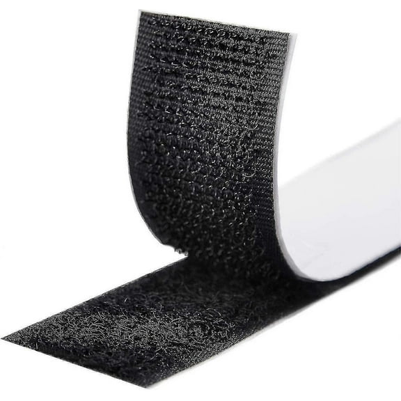 RAIN Heavy Duty Double Sided Velcro Tape 50m, Self-Adhesive Hook & Loop 20mm Wide