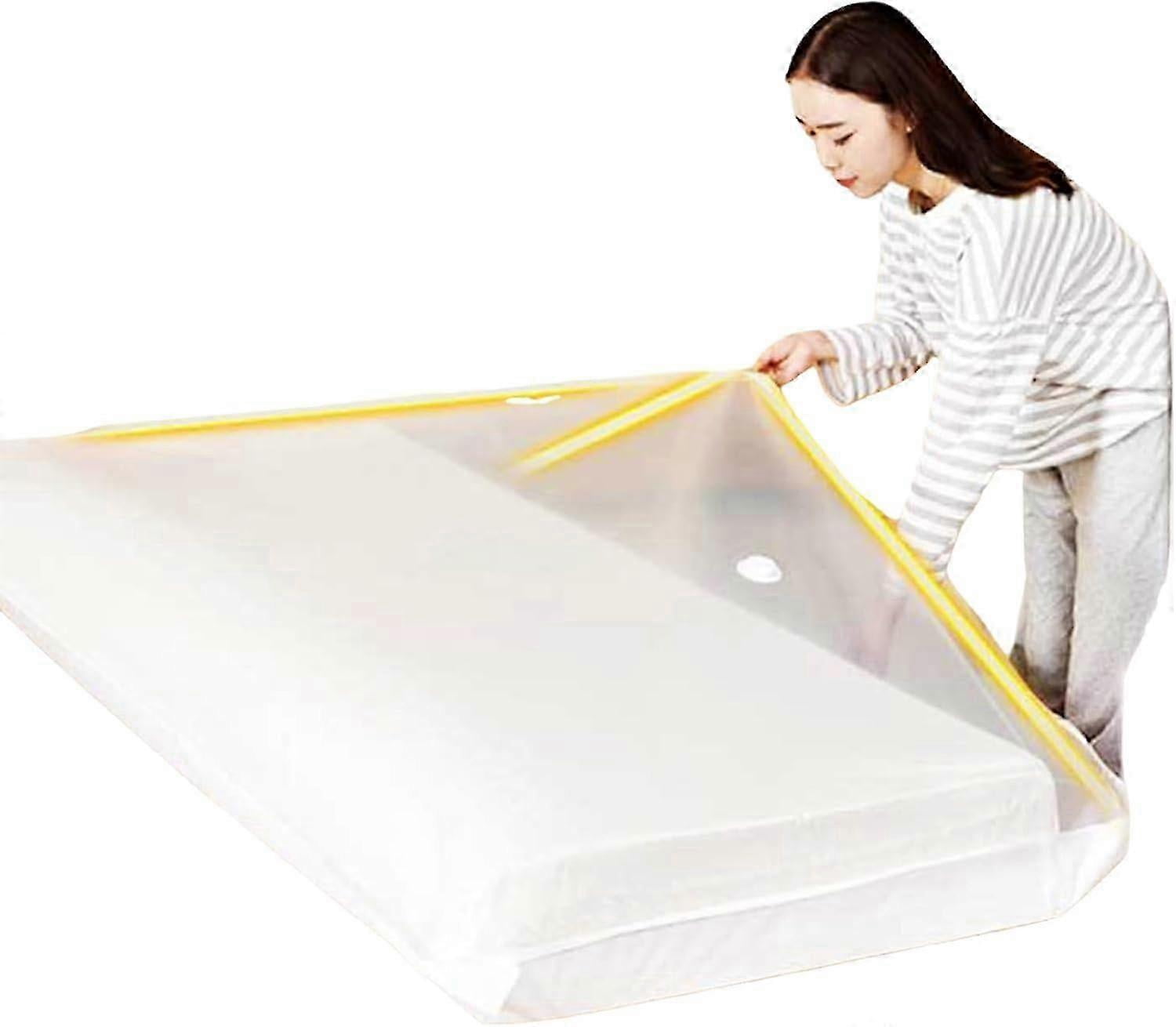 RAIN Large Vacuum Storage Bags for Mattresses, Clothes,220 x 100 cm Vacuum Sealed Mattress Bag,Vacuum Bag Storage Bag for Moving/Storage of Foam Mattresses