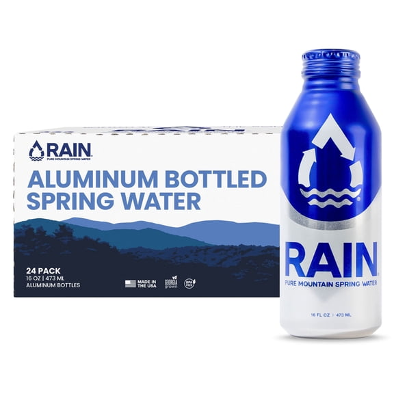 RAIN Pure Mountain Spring Water 16 fl. oz 24 pk.