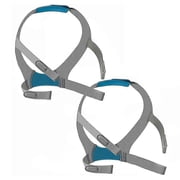 RAIN ResMed F30 CPAP Mask Adjustable Headgear Straps 2-Pack, Magic Tape Replacement