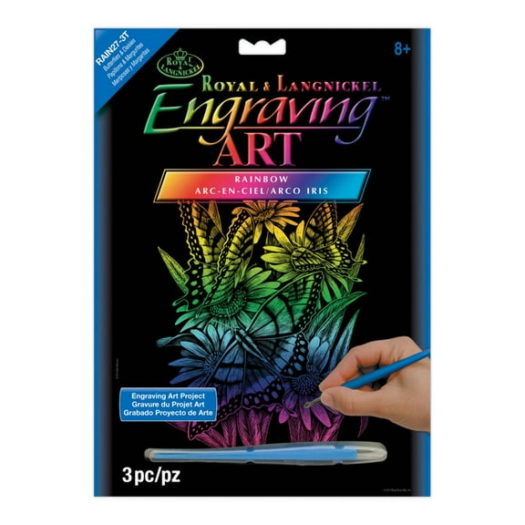 Royal & Langnickel Engraving Art™ Rainbow Foil Projects