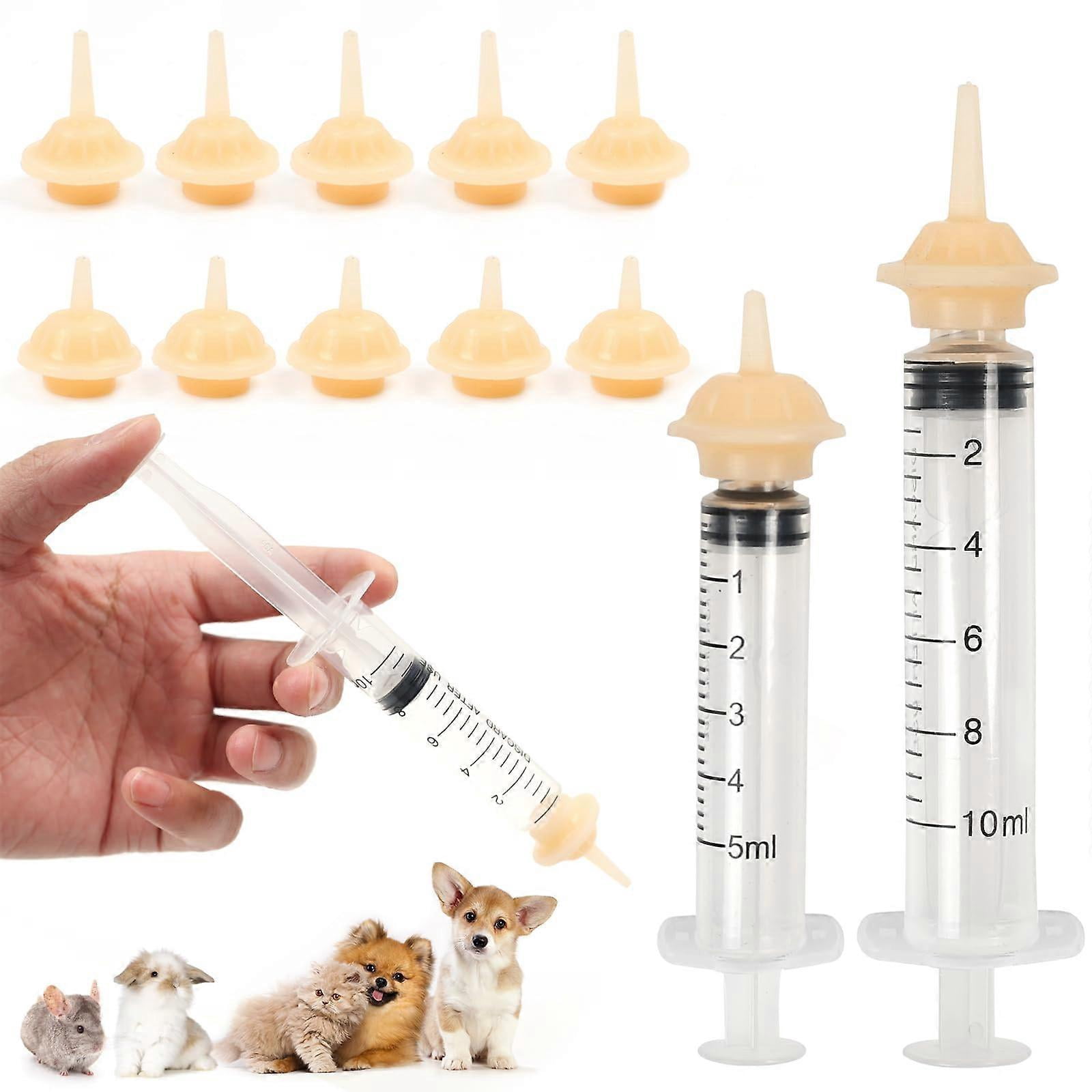 RAIN Silicone Material Kitten Nipples for Nursing, Reusable Kitten ...