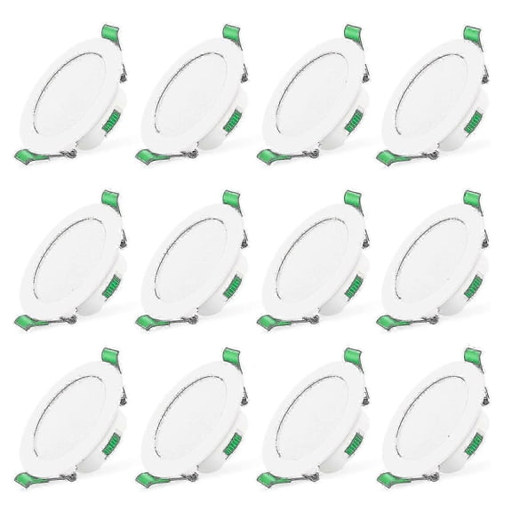 RAIN Slimline Ceiling Spotlights with 12pcs 7W White LED Downlights