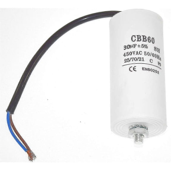 RAIN Universal 30uf Capacitor With 22cm Cable Connectors