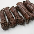 thumbnail image 1 of RAIN Vintage Genuine Cowhide Leather Cord Strip Flat Rope DIY Leather Craft Jewelry Bag 5 Meters Leathercraft, 1 of 3