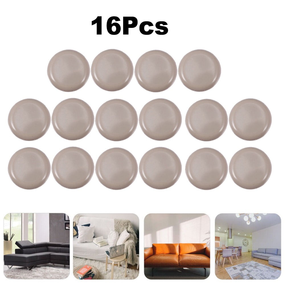 RAINB 16Pcs Carpet Sliders Chair Glides Chair Leg Floor Protectors