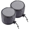 thumbnail image 1 of RAINB Beach Umbrella Patio Umbrella Umbrella Outdoor Patio Vent Cover 2Pcs Grow Tents Duct Filter Vent Cover with Elastic Band Fixed Buckles for Plant 6in, 1 of 4