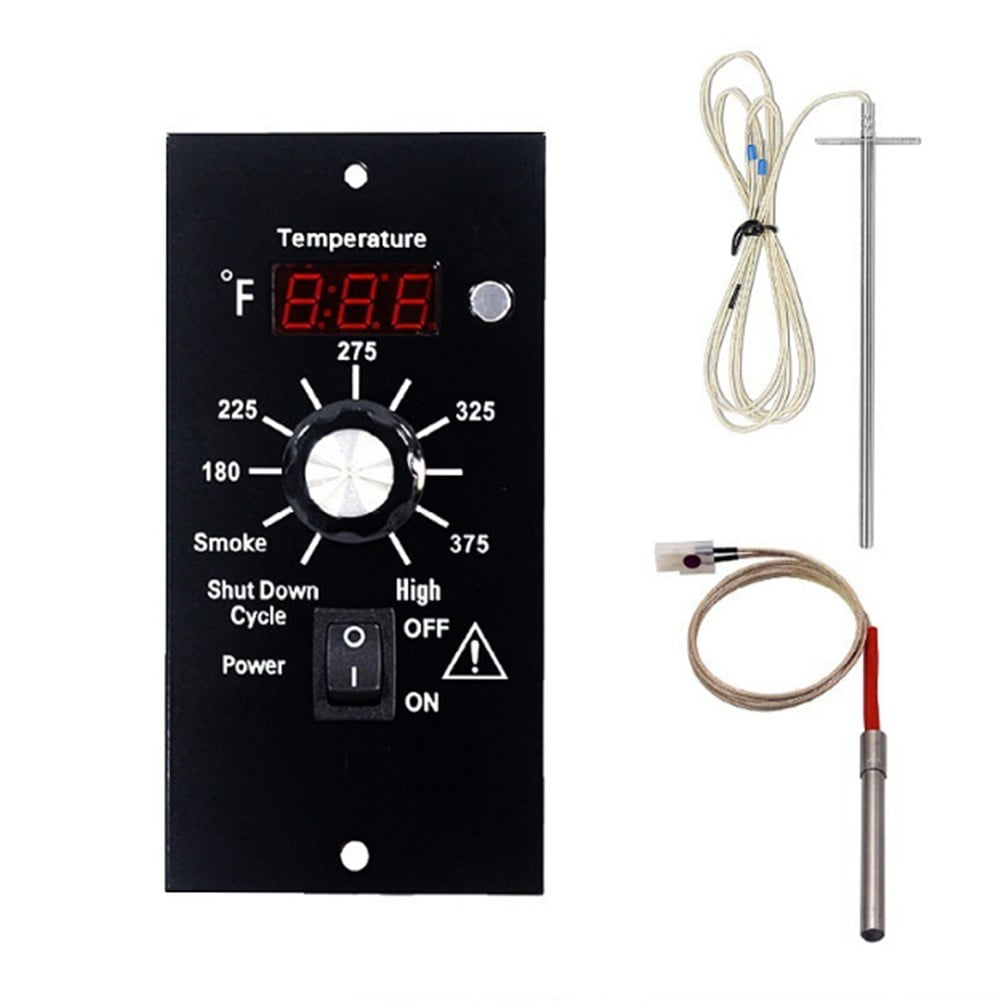 RAINB Digital Temperature Control Panel Thermostat Kit for Traeger Wood
