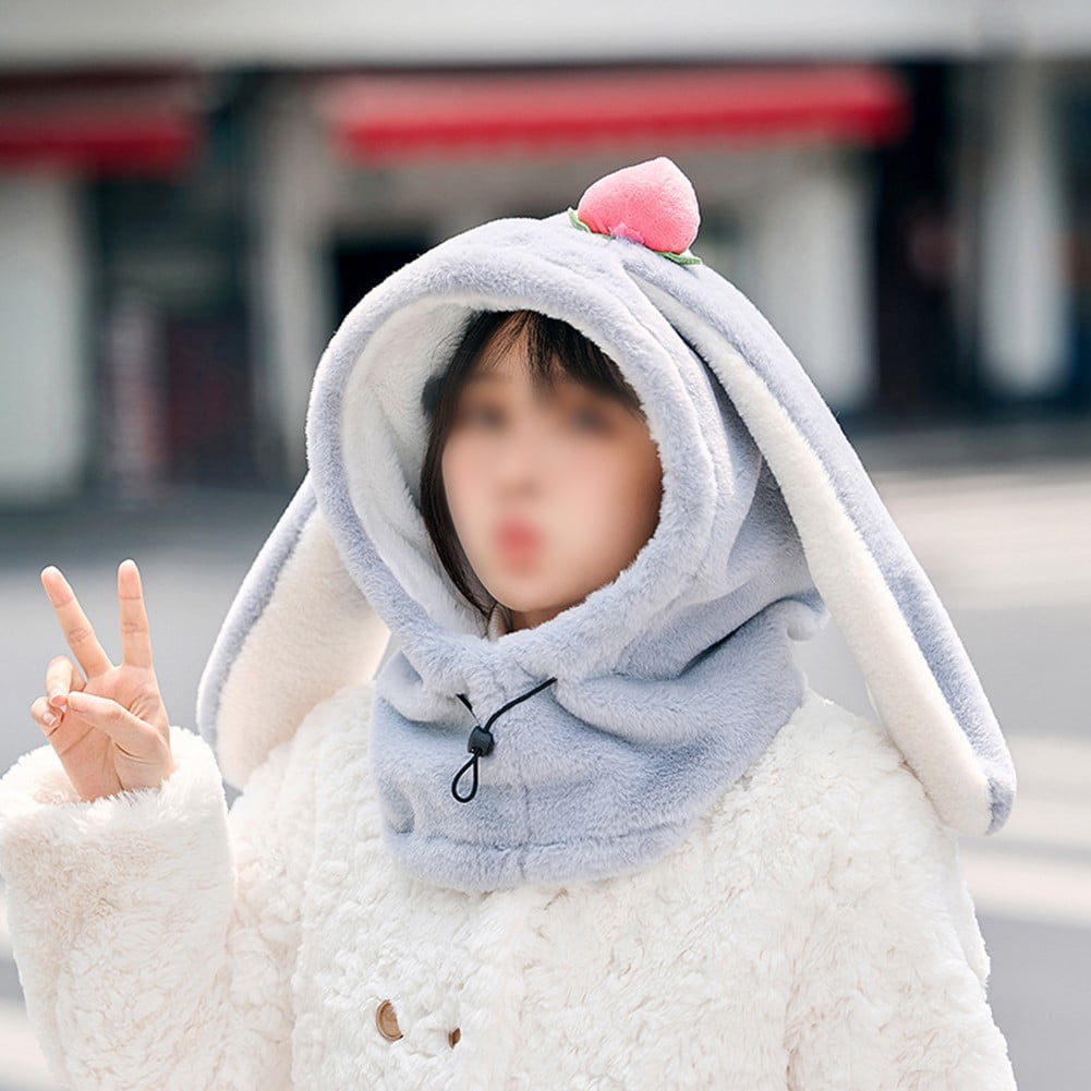 RAINB Rabbit Ear Ski Helmet Cover Comfortable Soft Cartoon Cycling