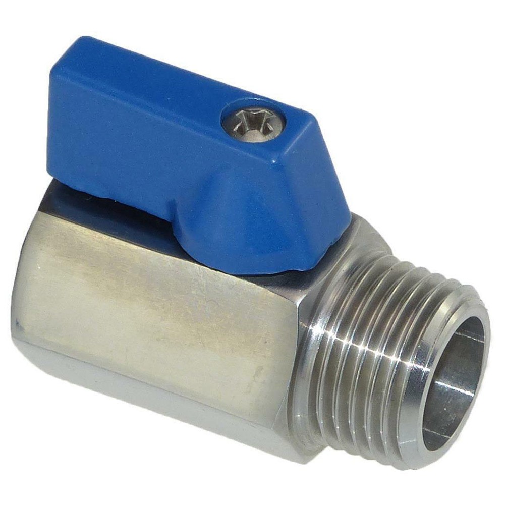 RAINB Stainless Steel Tap Ball Valve 1/4 3/8 1/2" Thread Asi 316 Brewer