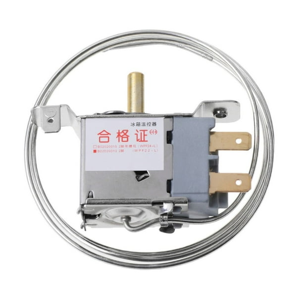 RAINB Thermostat Wpf22 L 2Pin Refrigerator Thermostat Mechanical Temperature Control Switch B2326