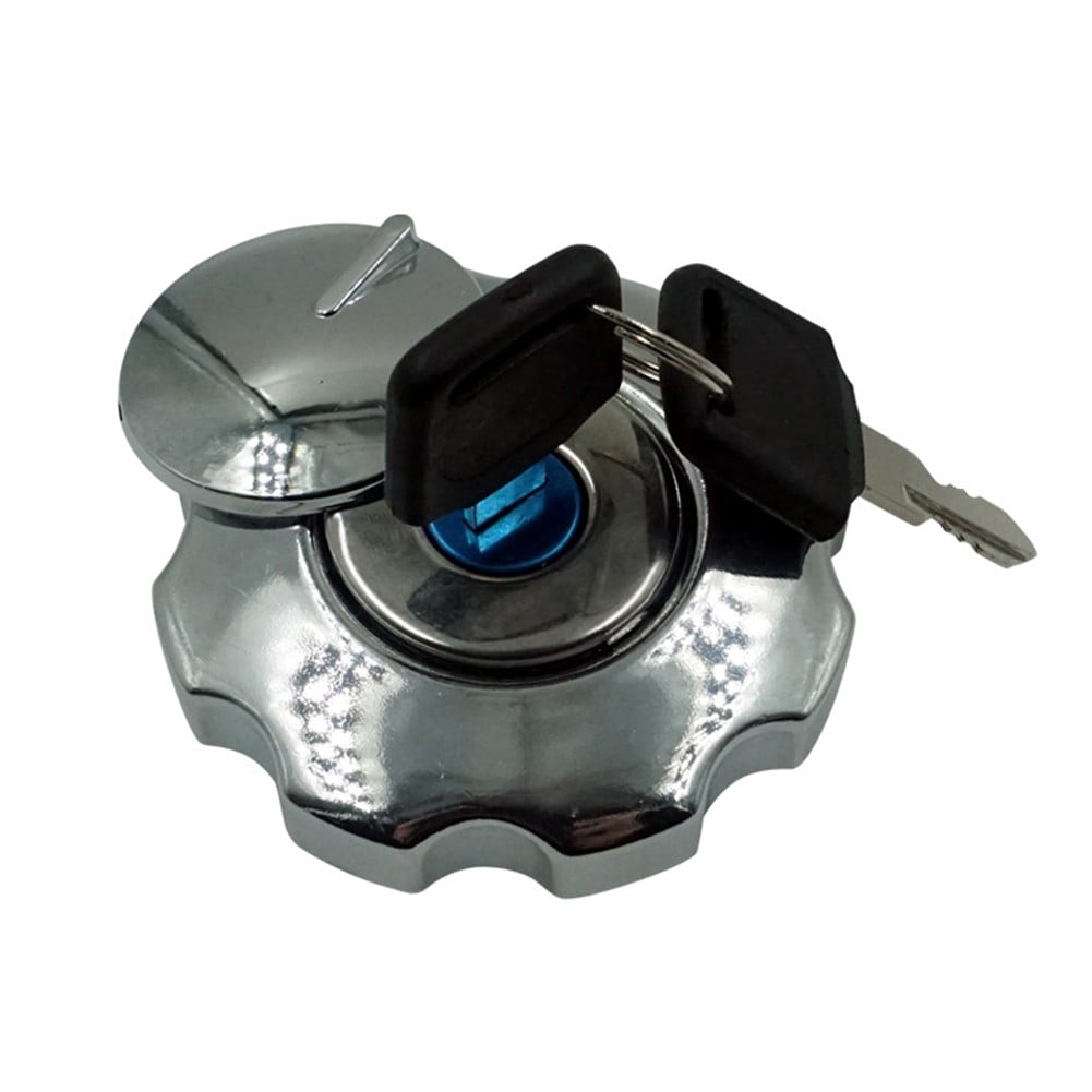 RAINB Universal Aluminum Alloy Motorcycle Locking Fuel Cap Atv Gas Fuel Tank Cap Cover