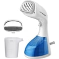 thumbnail image 1 of RAINBEAN Handheld Garment Steamer for Clothes,1400W Wrinkle Remover, Blue/White, 1 of 9