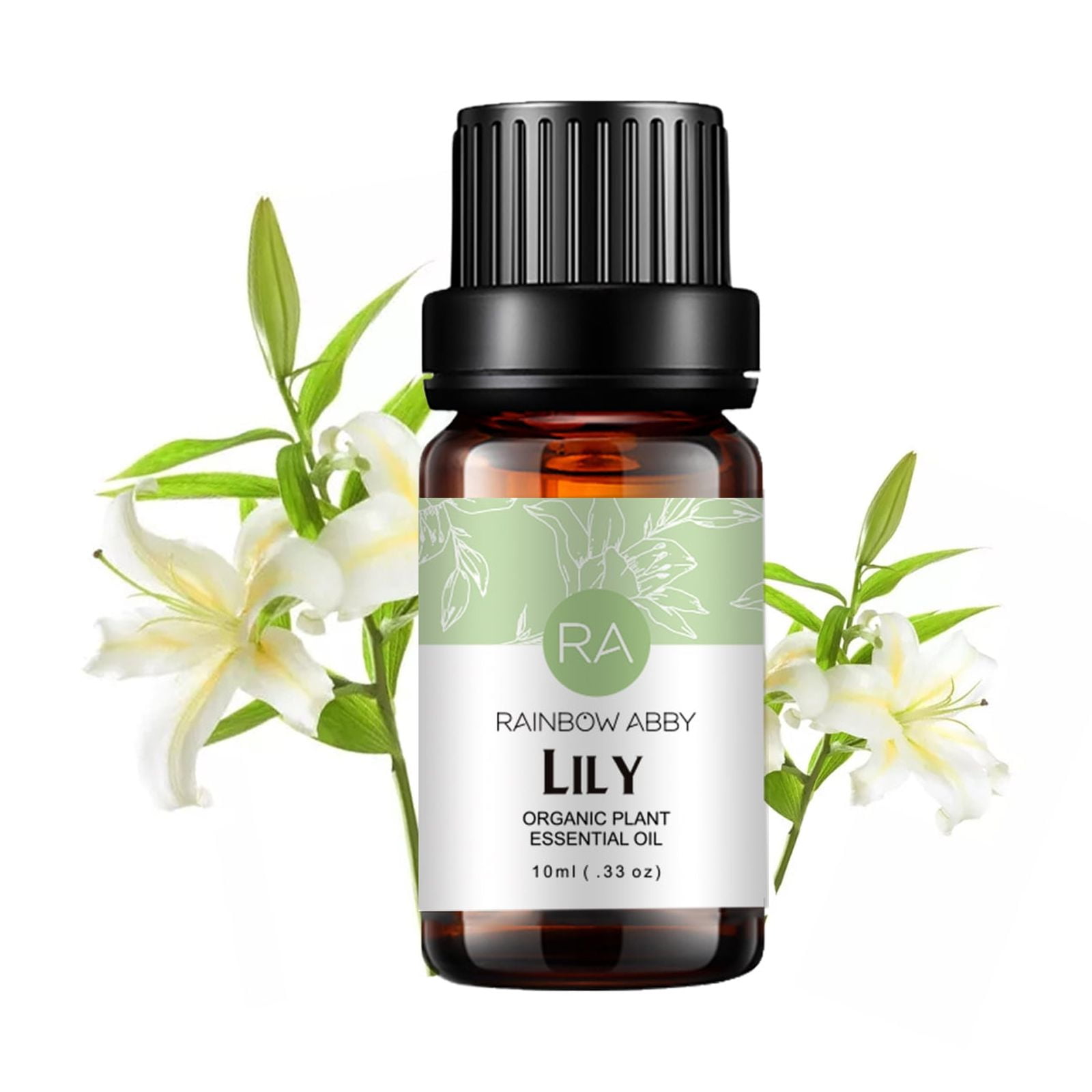 RAINBOW ABBY Lily Essential Oil,100% Pure Oil for Diffuser, Massage - 10ml