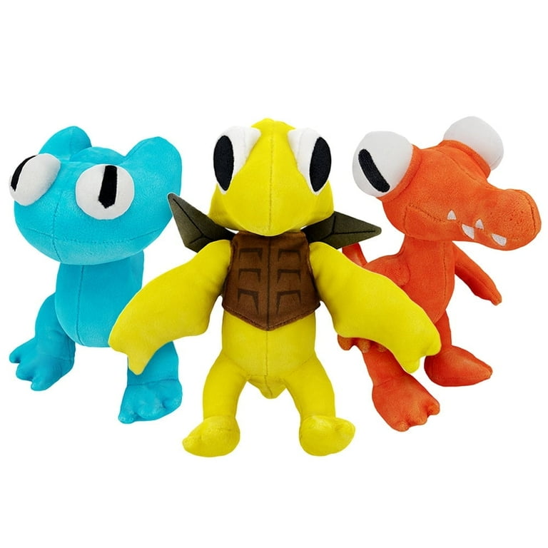 RAINBOW FRIENDS - Collectible Plush Complete Set (Three 8