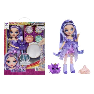 Rainbow High Rainbow Shimmers with Slime Fashion Doll - Violet (purple)