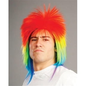 Colorful Rainbow Wigs for Parties