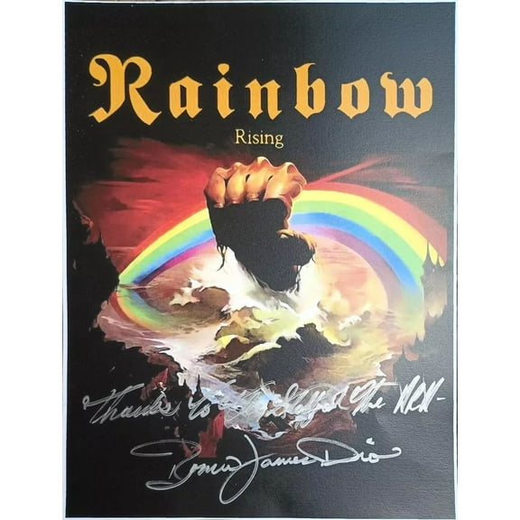 RAINBOW RONNIE JAMES DIO Poster 1976 Reproduction REPRINT 24 x 36 Inch Poster