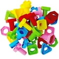 RAINBOW TOYFROG Jumbo Nuts and Bolts Toddler Toys 40 Busy Bolts with