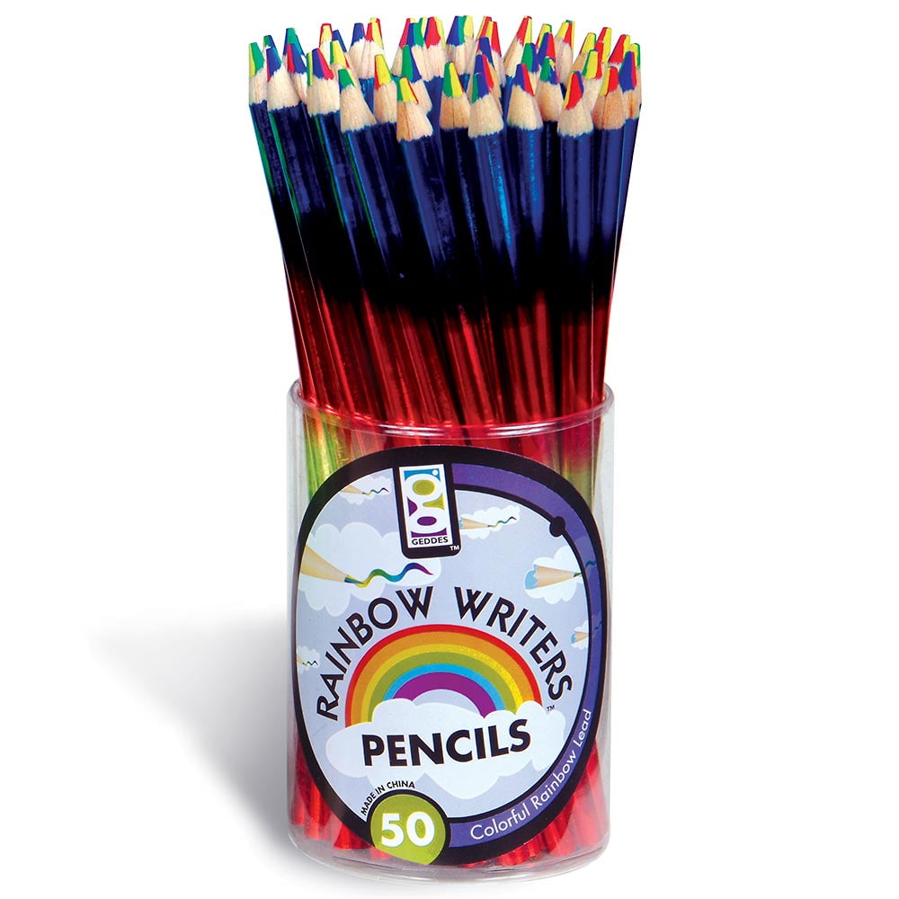 RAINBOW WRITER PENCIL 50 TUB