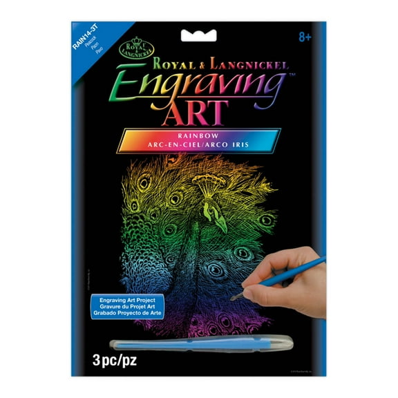 Royal & Langnickel Engraving Art™ Rainbow Foil Projects