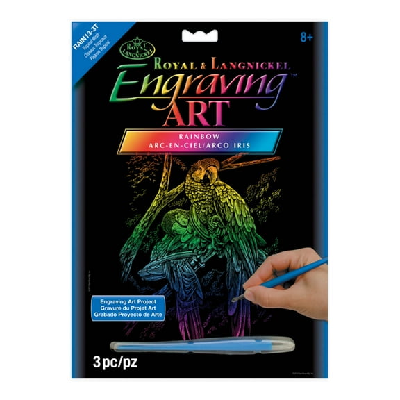 Royal & Langnickel Engraving Art Rainbow Foil Projects