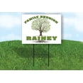 thumbnail image 1 of RAINEY FAMILY REUNION GR TREE 18 in x 24 in Yard Sign Road Sign with Stand, Single Sided, 1 of 5