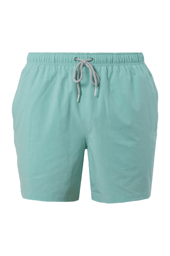 Not Your Average Solid Swim Trunk (Aruba Blue, Large)