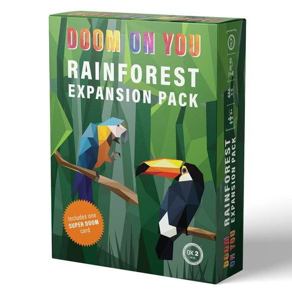 RAINFOREST expansion pack for DOOM ON YOU card game