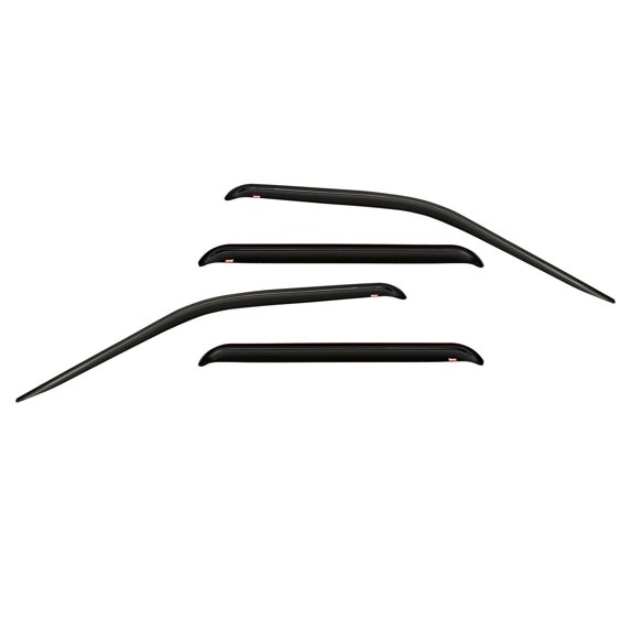 Wade 72-37422 WAD72-37422 99-11 RANGER W/ FIXED REAR WINDW SLIM WIND DEFLECTORS 4 PC SMOKE