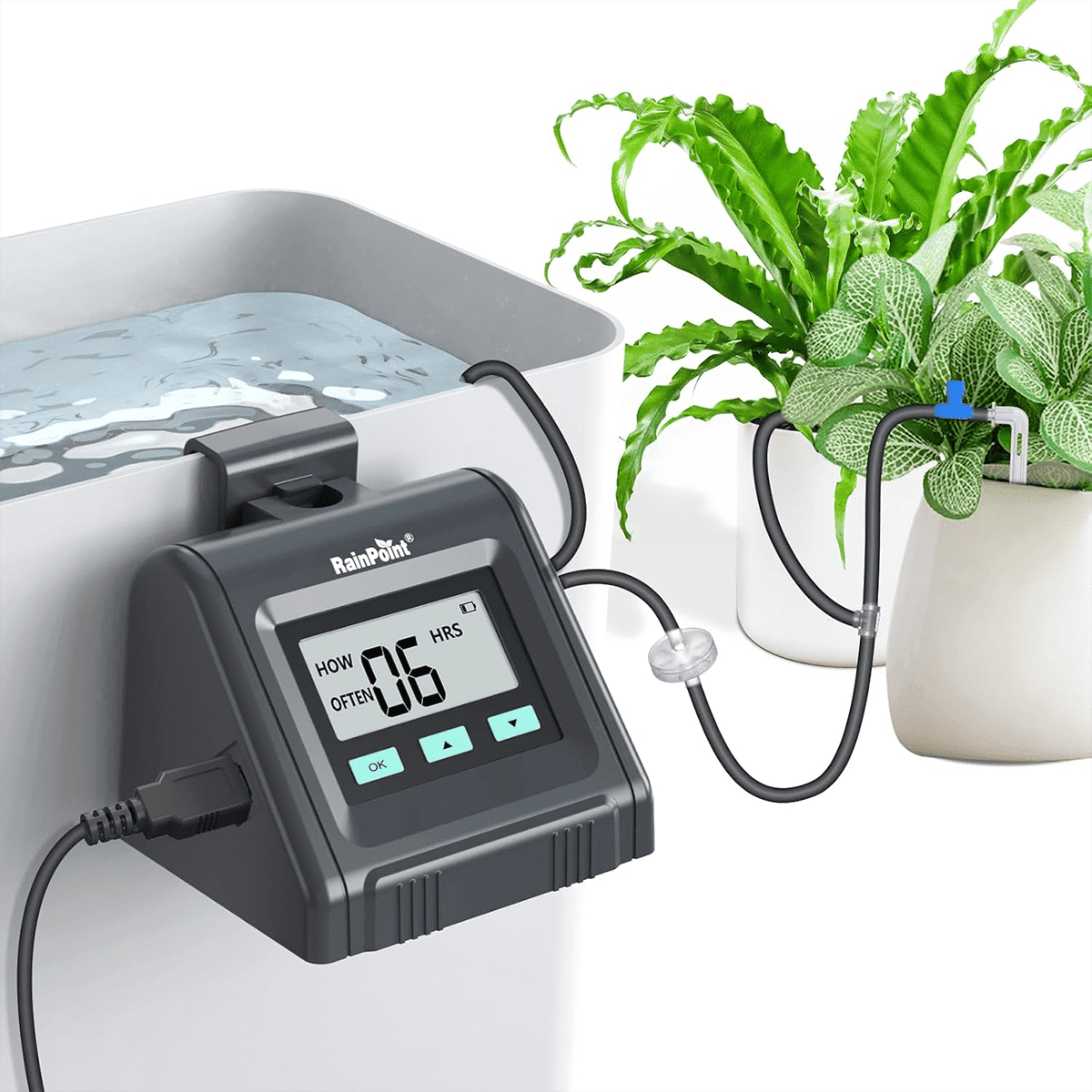 RainPoint Drip Irrigation Kit Indoor Automatic Watering System Device for Potted Plants