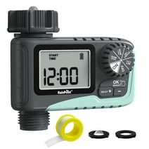RAINPOINT Digital Sprinkler Timer, Programmable 1-Outlet Automatic Hose Water Timer for Lawn (ITV105)