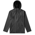 thumbnail image 1 of RAINS Unisex Breaker Raincoat, Black, Small/Medium, 1 of 2