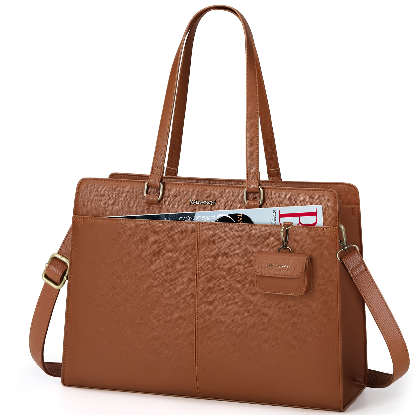 RAINSMORE Laptop Bag for Women 15.7 inch Laptop Tote Briefcase ...