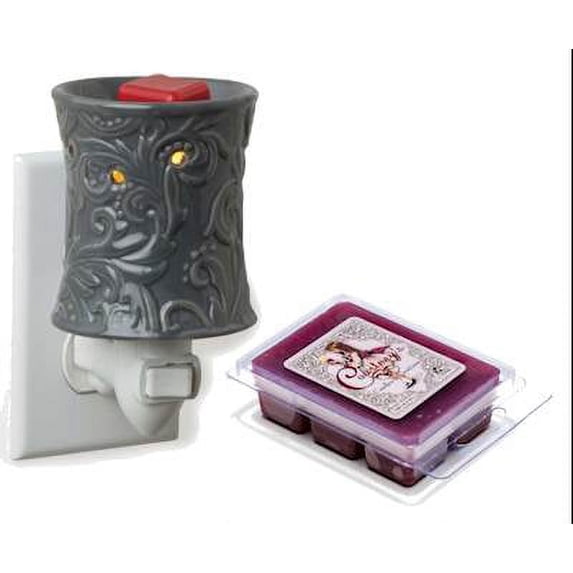 RAINSTORM Pluggable Fragrance Warmer Gift Set with Courtneys Wax Melt - HONEYSUCKLE