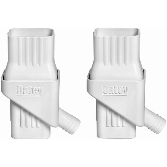 Oatey Mystic Rainwater Collection System - UV Resistant PVC - Multicolor Residential Use, Standard Application