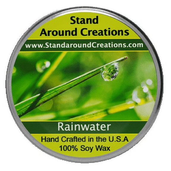 RAINWATER TUREEN 8-OZ. ALL NATURAL SOY CANDLE