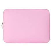 RAINYEAR 11-11.6 Inch Laptop Sleeve Protective Case Soft Carrying Computer Zipper Bag Cover Compatible with 11.6" MacBook Air for 11" Notebook Tablet Chromebook (Pink)
