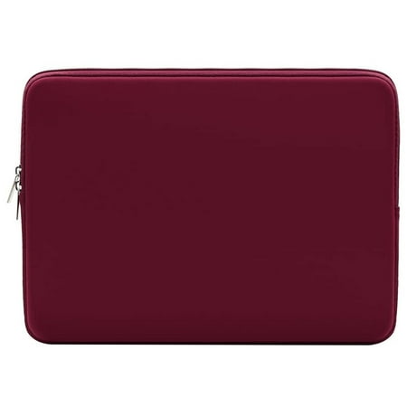 RAINYEAR 11-11.6 Inch Laptop Sleeve Protective Case Soft Carrying Computer Zipper Bag Cover Compatible with 11.6" MacBook Air for 11" Notebook Tablet Chromebook(Red)