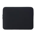 thumbnail image 1 of RAINYEAR 14 Inch Laptop Sleeve Case Protective Soft Padded Zipper Cover Carrying Computer Bag Compatible with 14" Notebook Chromebook Tablet Ultrabook(Black), 1 of 7