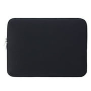 RAINYEAR 14 Inch Laptop Sleeve Case Protective Soft Padded Zipper Cover Carrying Computer Bag Compatible with 14" Notebook Chromebook Tablet Ultrabook(Black)