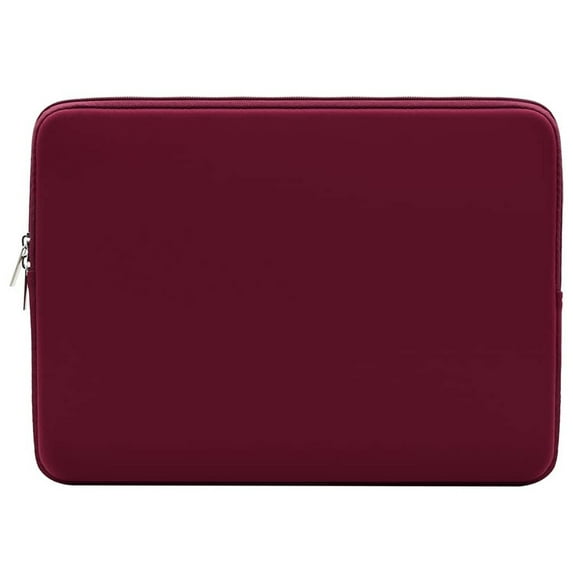 RAINYEAR 15.6 Inch Laptop Sleeve Protective Protective Case Soft Carrying Zipper Bag Cover Compatible with 15.6" Notebook Computer Ultrabook Chromebook (Red)