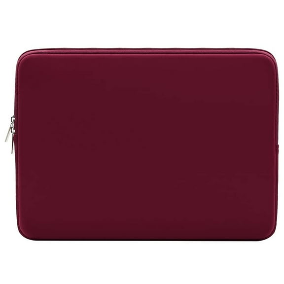 RAINYEAR 15.6 Inch Laptop Sleeve Protective Protective Case Soft Carrying Zipper Bag Cover Compatible with 15.6" Notebook Computer Ultrabook Chromebook (Red)