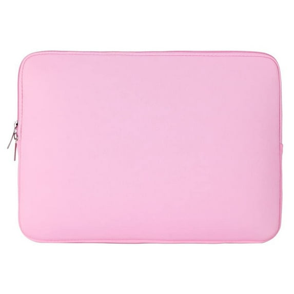 RAINYEAR 15 Inch Laptop Sleeve 15" Protective Soft Case Padded Zipper Cover Carrying Computer Bag Compatible with New 15.4 MacBook Pro Touch Bar Specially for 15.4" Model A1938 A1707 A1990(Pink)