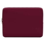 RAINYEAR 16 Inch Laptop Sleeve Protective Soft Case Padded Zipper Cover Carrying Computer Bag Compatible with 2020 2021 New 16" MacBook Pro/Retina/Touch Bar Specially for Model A2141(Red)