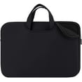 thumbnail image 1 of RAINYEAR Chromebook Case 11.6 Inch Laptop Sleeve Cover Compatible with 11-11.6 Notebook Computer Tablet, Protective Slim Padded Carrying Bag with Handle Strap Pocket for Men Women (Black), 1 of 7